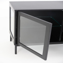 Sidobord glas \'Zenit\' - Grå