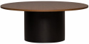 Soffbord \'Rounded\' Runt 100cm - Valnöt
