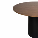 Matbord \'Rounded\' Runt 120cm - Valnöt