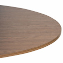 Matbord \'Rounded\' Runt 120cm - Valnöt