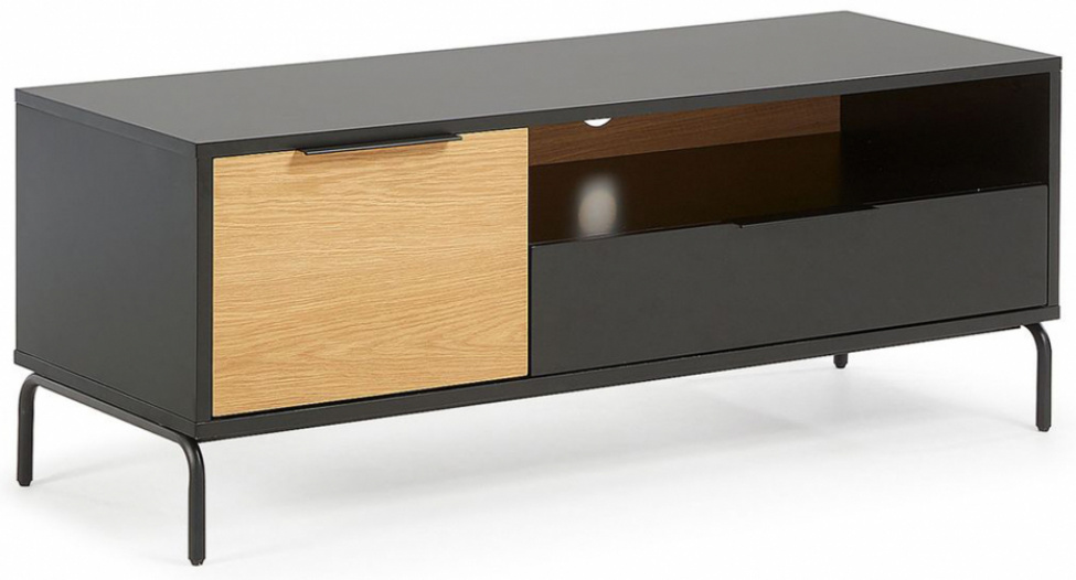 TV-bnk \'Koln\' - Ek/Svart