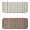 Sänggavel \'Grid\' - Beige/Brun