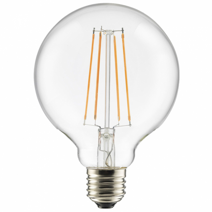 Gldlampa 'E27 LED 100 mm Dimbar' - Klar