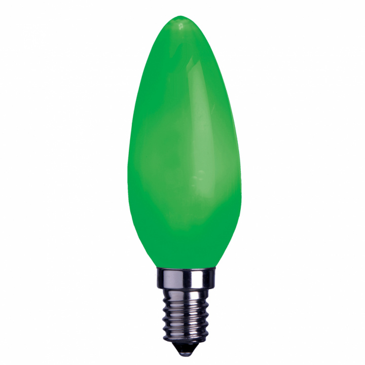 Glödlampa 'E14 LED 35 mm' - Grön