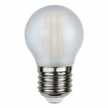 Gldlampa \'E27 LED 45 mm\' - Frostad