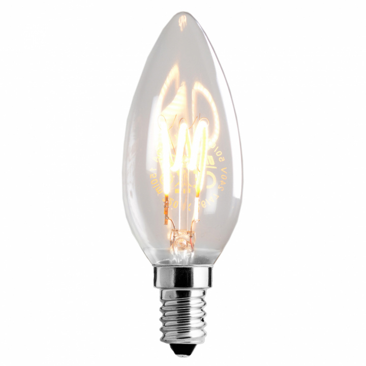 Gldlampa 'E14 LED Soft 35 mm' - Klar