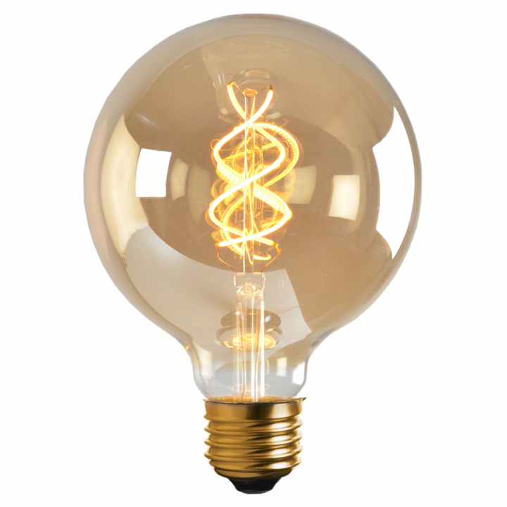 Glödlampa 'E27 LED Soft 100 mm' - Guld