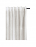 Gardin med veckband \'Dalsland\' 145x250 - Vit
