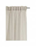 Gardin med veckband \'Dalsland\' 145x290 - Natur
