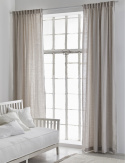 Gardin \'Sunshine\' 140x250 - Ljusgrå