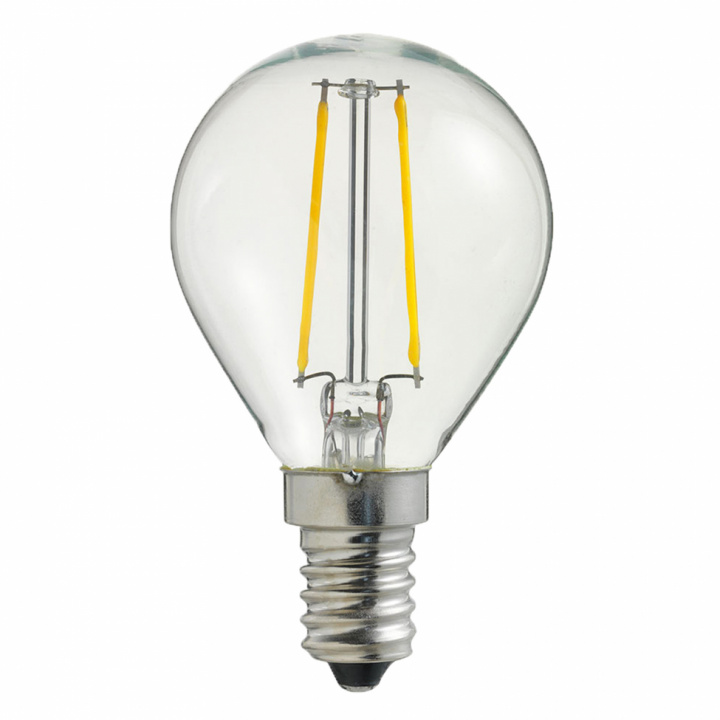 Gldlampa 'E27 LED 45 mm' - Klar