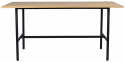 Matbord \'Line\' - Ek/Svart 160x90cm