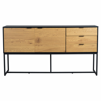 Sideboard \'Line\' - Ek/Svart