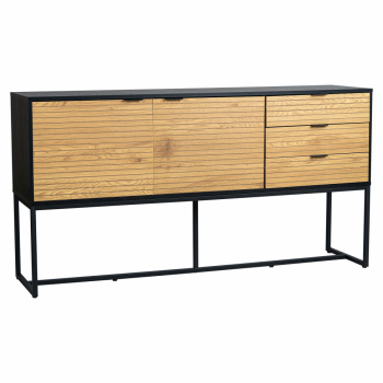 Sideboard \'Line\' - Ek/Svart