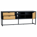 TV-bänk \'Line\' - Ek/Svart