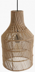 Taklampa \'Bottle\' - Natur small