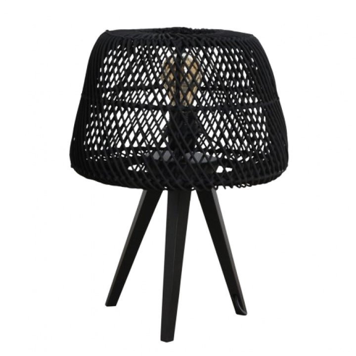 Bordslampa 'Maze' - Svart