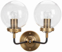 Vägglampa \'Bright\' X2 - Mässing