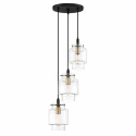 Taklampa \'Chablis Lights\' X3 - Svart