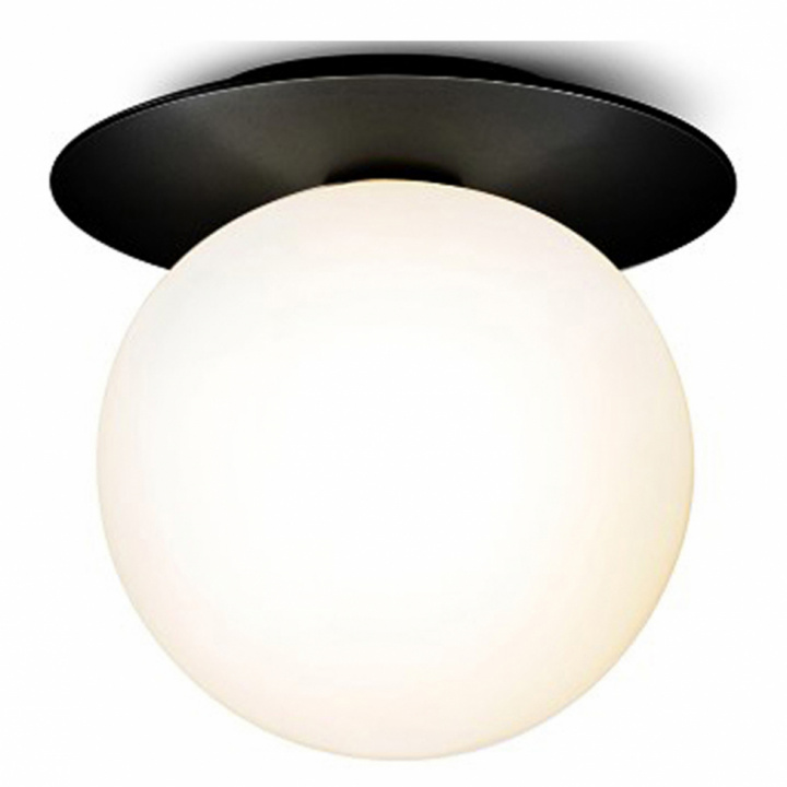 Taklampa 'Rod Short' - Svart