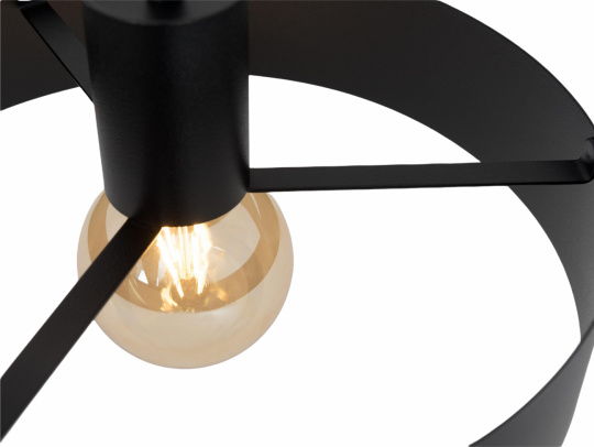 Taklampa \'Fay\'- Svart L