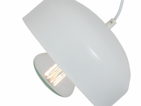 Taklampa \'Popo\'- Flat Vit