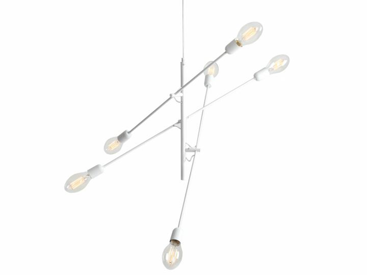 Taklampa \'Twigo\' 6 Vit i gruppen Belysning / Lampor / Taklampor hos Reforma (LP011TWIGO6-01)