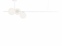 Taklampa \'Bobler\'- Horisont Vit