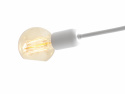 Taklampa \'Vanwerk\'- 1 Vit