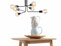 Taklampa \'Vanwerk\'- 1 Svart