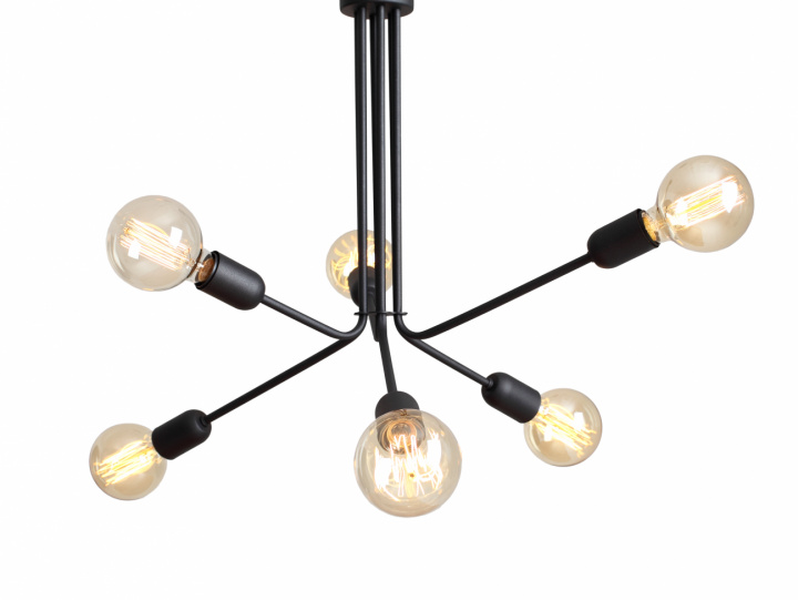 Taklampa \'Vanwerk\'- 3 Svart i gruppen Belysning / Lampor / Taklampor hos Reforma (LPAX002VANW51-02)