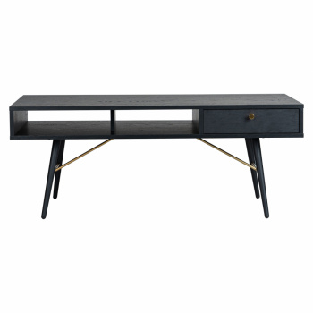 Soffbord \'Lux\' - Svart/Mssing