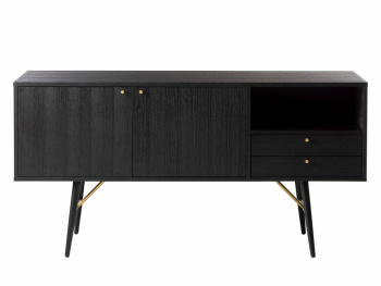 Sideboard \'Lux\' - Svart/Mssing