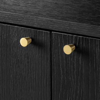 Sideboard \'Lux\' - Svart/Mssing