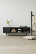 TV-bänk \'Lux\' - Svart/Mässing