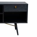 TV-bänk \'Lux\' - Svart/Mässing