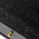 Skrivbord \'Lux\' - Svart/Mässing