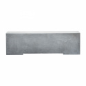 Bänk Gallery - Grå/fibercement