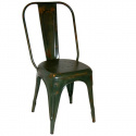 Stol \'Factory green\'- Järn