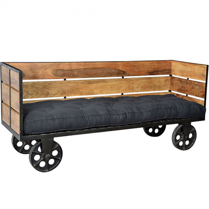 Dagbädd med hjul - vintage