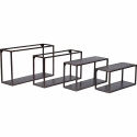 Vägghyllor 4st \'Cuatro\' - Järn