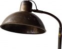 Golvlampa \'Walentin\' - Järn/Brun