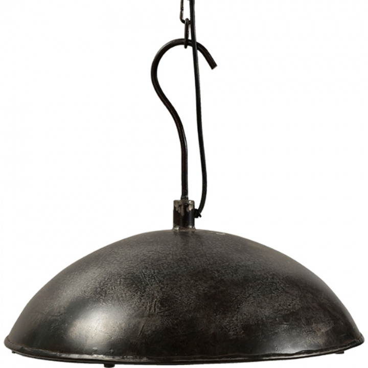 Taklampa med industriell krok - Vintage