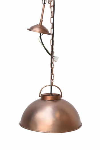 Taklampa \'Thormann\' - Matt koppar