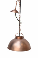 Taklampa \'Thormann\' - Matt koppar