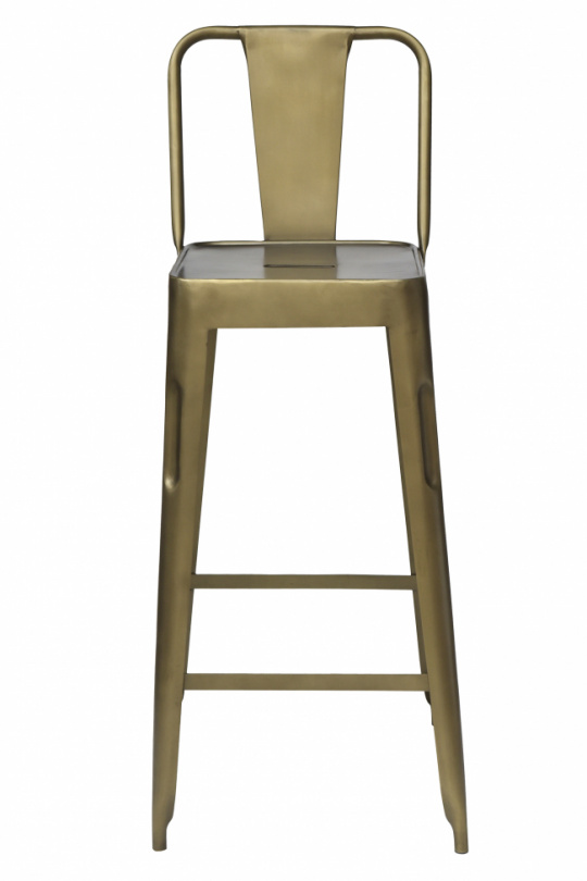 Barstol \'Montmartre\' - Rustik guld