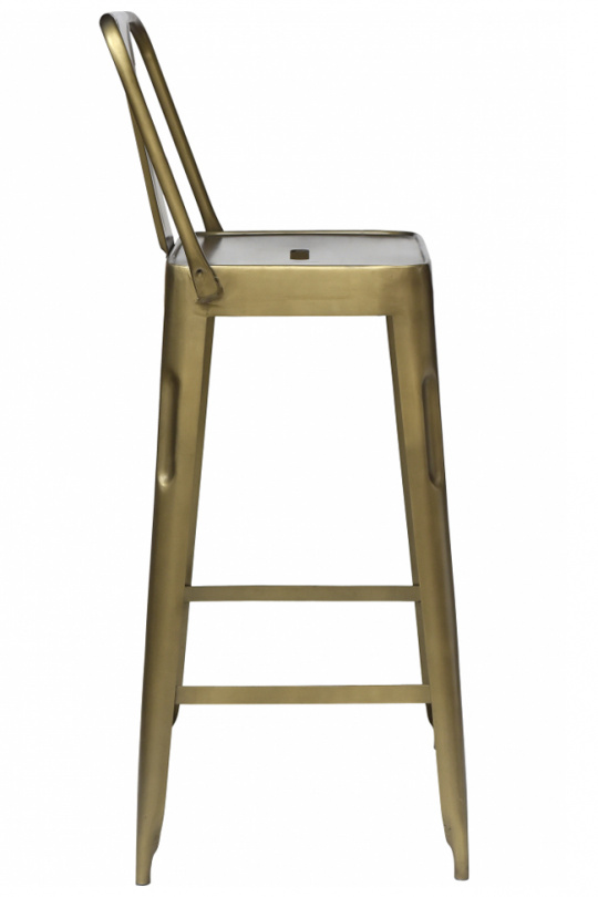 Barstol \'Montmartre\' - Rustik guld