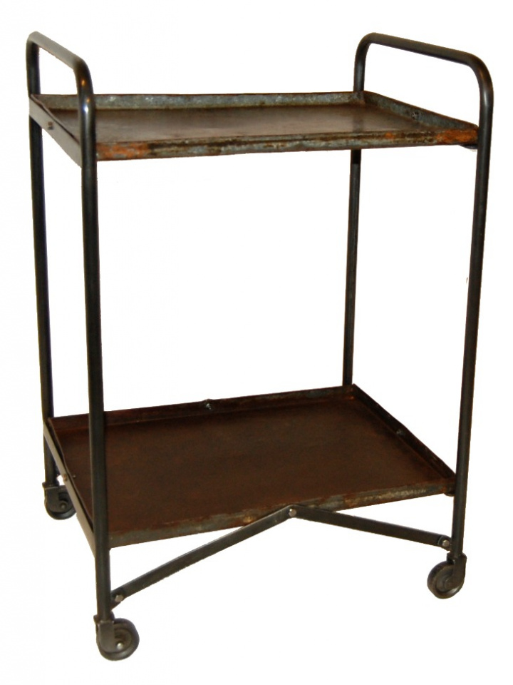Vintage rullbord 'Eton' - Järn