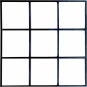 Industrivägg \'New York\' S - Glas