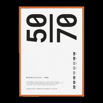 Posterram \'Frame Orange\' 50x70 - Orange
